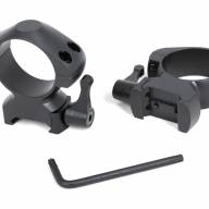 Кольца ARKON 30 мм быстросъемные на weaver / Аркон 30 мм быстросъемные на вивер стальные, высокие