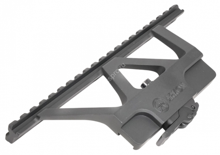 Быстросъемный боковой кронштейн ARKON с планкой weaver на Сайга/АК с выносом  / Аркон с планкой вивер на Сайга или АК