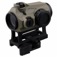 Коллиматор Vector Optics Maverick-III 1x22 FDE Rubber Cover 3 МOA красная