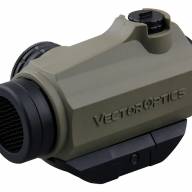 Коллиматор Vector Optics Maverick-III 1x22 FDE Rubber Cover 3 МOA красная