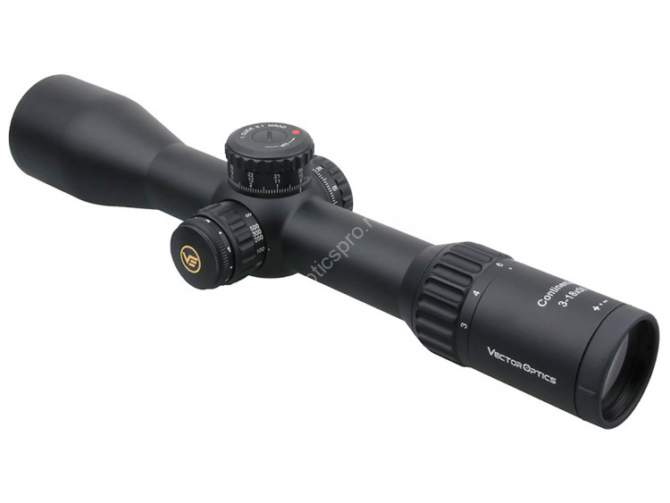 Прицел Vector Optics Continental 34mm 3-18x50 FFP, SF, VCT-34FFP (MIL)