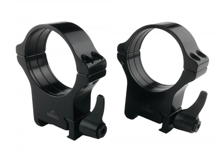 Кольца Rusan быстросъемные Weaver на 34мм H24 рычажые (050-34-24-R)