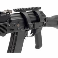 Кронштейн GTS Q.121 боковой небыстросъёмный Picatinny АК/Сайга, 16 слотов