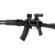 Кронштейн GTS Q.121 боковой небыстросъёмный Picatinny АК/Сайга, 16 слотов