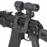Кронштейн SAG AK TAC боковой быстросъёмный Picatinny/ACOG