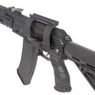 Кронштейн GTS Q.128 боковой быстросъёмный Picatinny АК/Сайга, 11 слотов