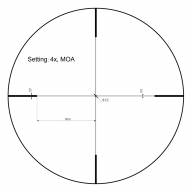 Прицел Vector Optics Forester 1-4x24, VFD-3 (MOA)