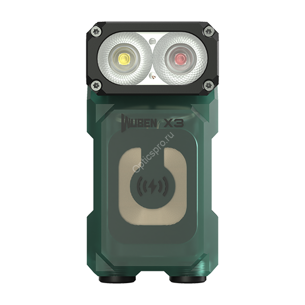 Фонарь Wuben X3 Green Pro