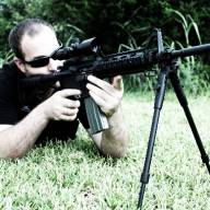 Cошки Firefield Bipod на антабку, 22,8 -35,5см