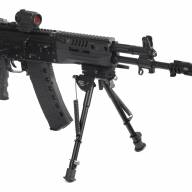 Сошки ShotTime на Weaver быстросъёмные поворотные H=23,5-36,5см