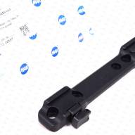 Быстросъемное основание MAK с рычажным зажимом MAKuick без верхов для Tikka T3