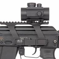Коллиматор Target Optic 1x40, Weaver, красная марка,точка 2 MOA