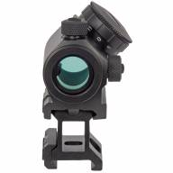 Коллиматор Target Optic 1x20, Weaver, красная марка, точка 2 MOA, проставка